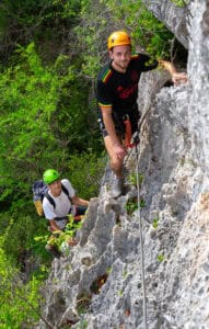 Via Ferrata and Abseiling Adventure in CuraƧao