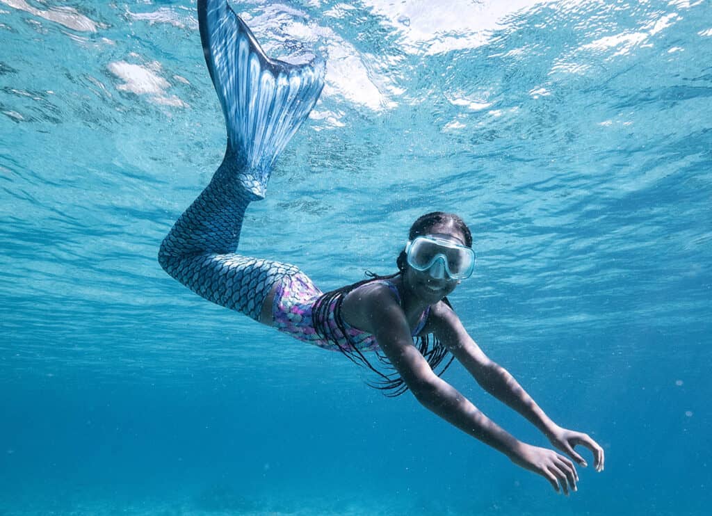 Ontdek de magie van zeemeerminnen met PADI Ontdek Zeemeermin op Curaçao