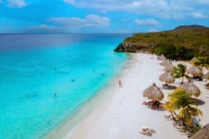 curacao banda abou cas abou beach