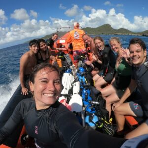 Experience the Best Boat Guided Dive to Watamula, Mushroom Forest & Blue Room in Curaçao