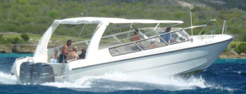 Curacao Speedboat Adventure and snorkeling
