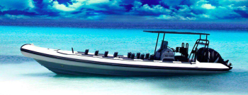 Private boat – powerboat – speedboat charter in Curaçao
